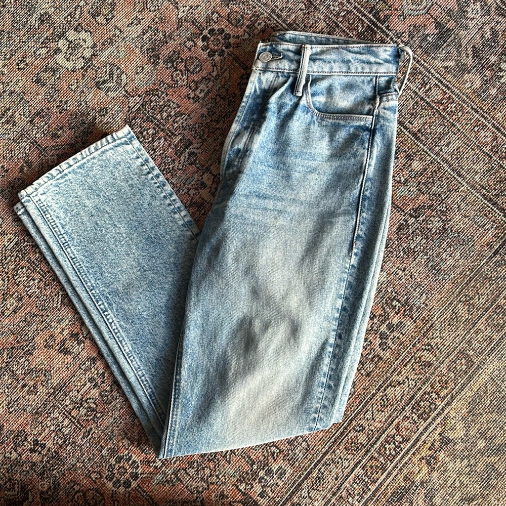 Mother The Dazzler Button Fly Ankle